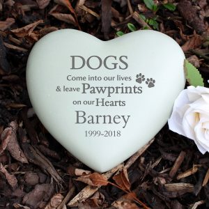 Personalised Dog Memorial