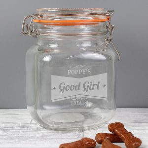 Personalised Pet Treat Jar