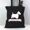 Personalised Scottie Dog Tote Bag
