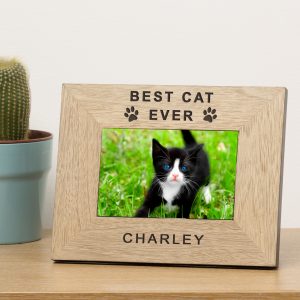 Personalised Cat Photo Frame