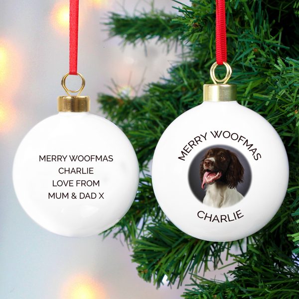 Personalised Pet Photo Bauble